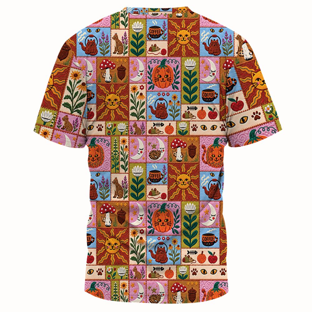 Autumn Whiskers Patchwork -  - 2