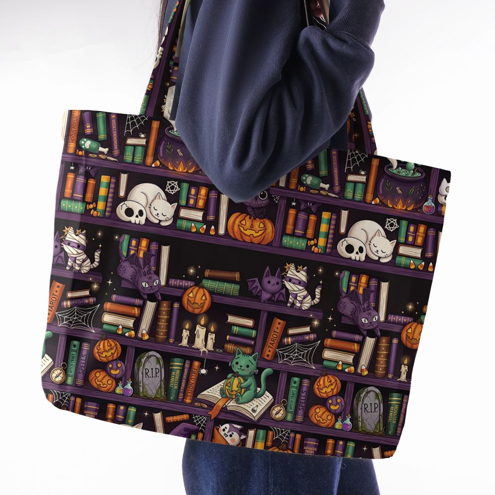 Witchy Cat Library -  - 2