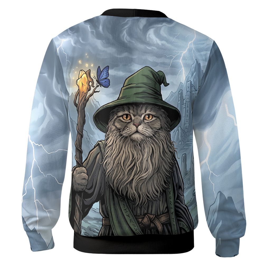 Wizard Cat Cardigan -  - 2