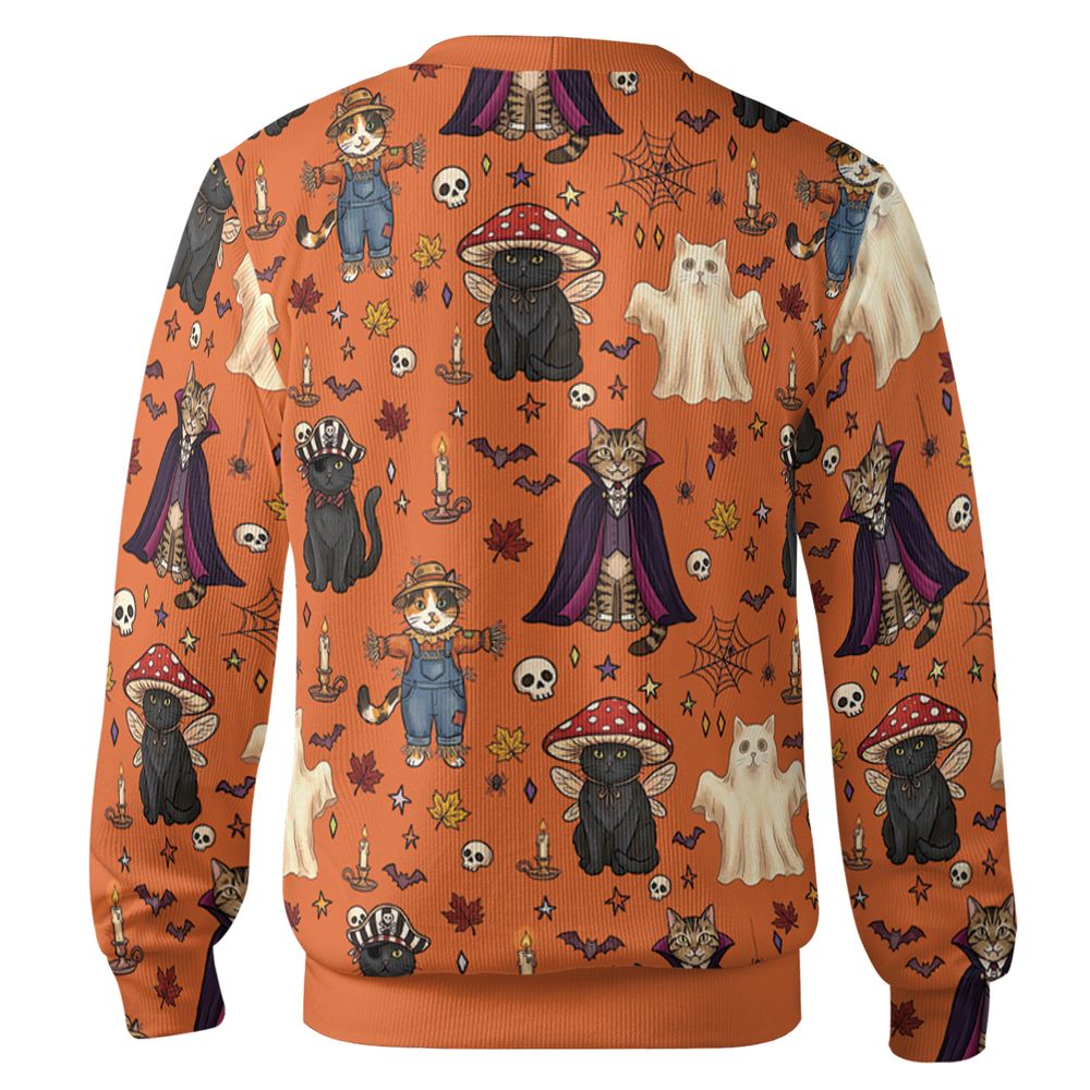 Feline Fright Fest Cardigan -  - 2