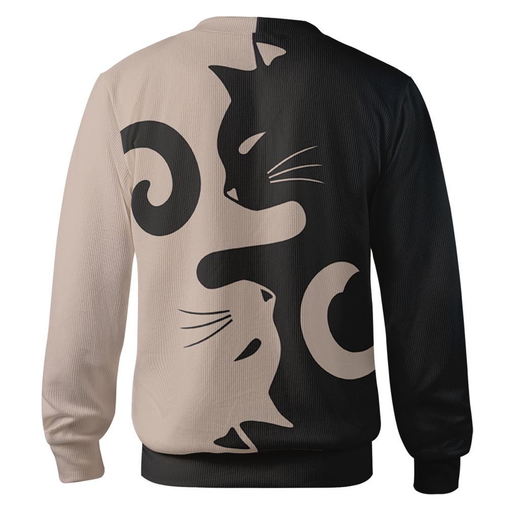 Lavender Spooky Halloween Cat Magic Cardigan -  - 2