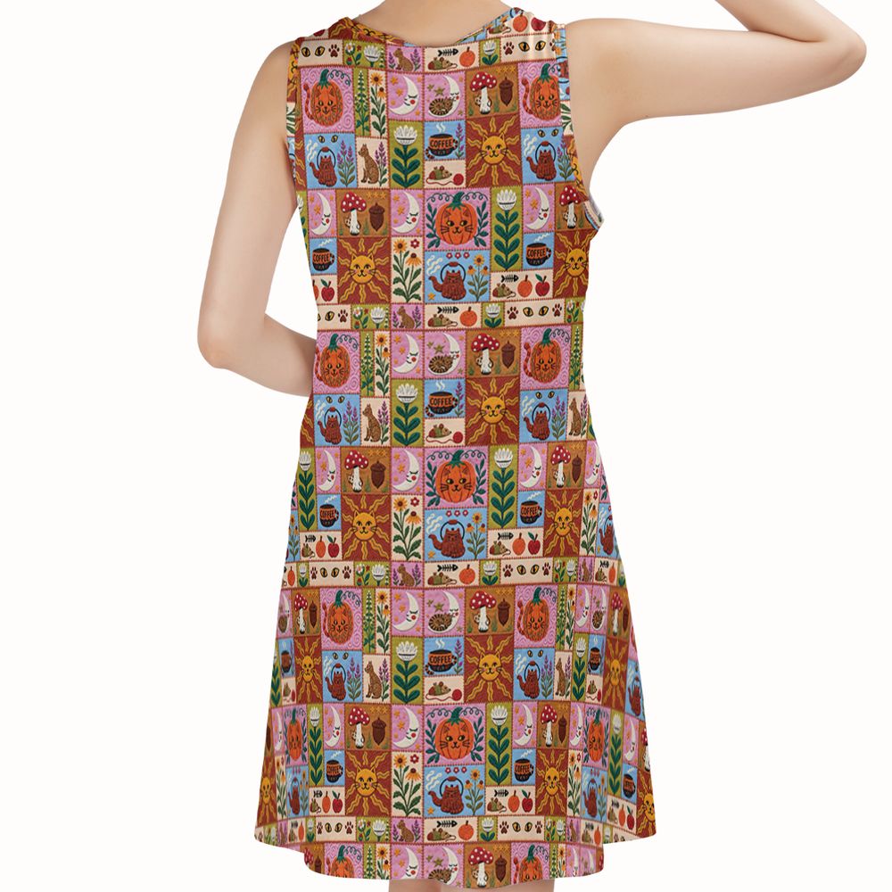 Autumn Whiskers Patchwork -  - 2