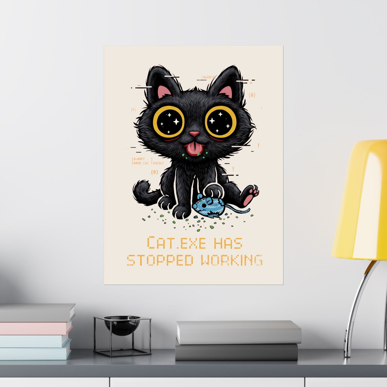 CAT.EXE Has Stopped Working Poster