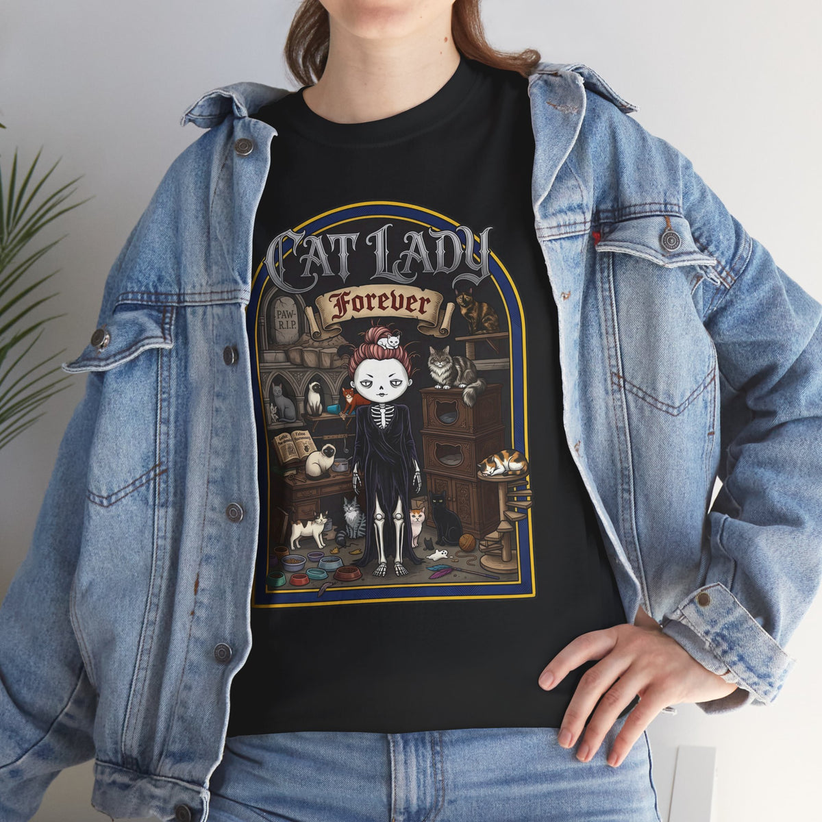 Cat Lady T-Shirt Funny Cat Lover Tee