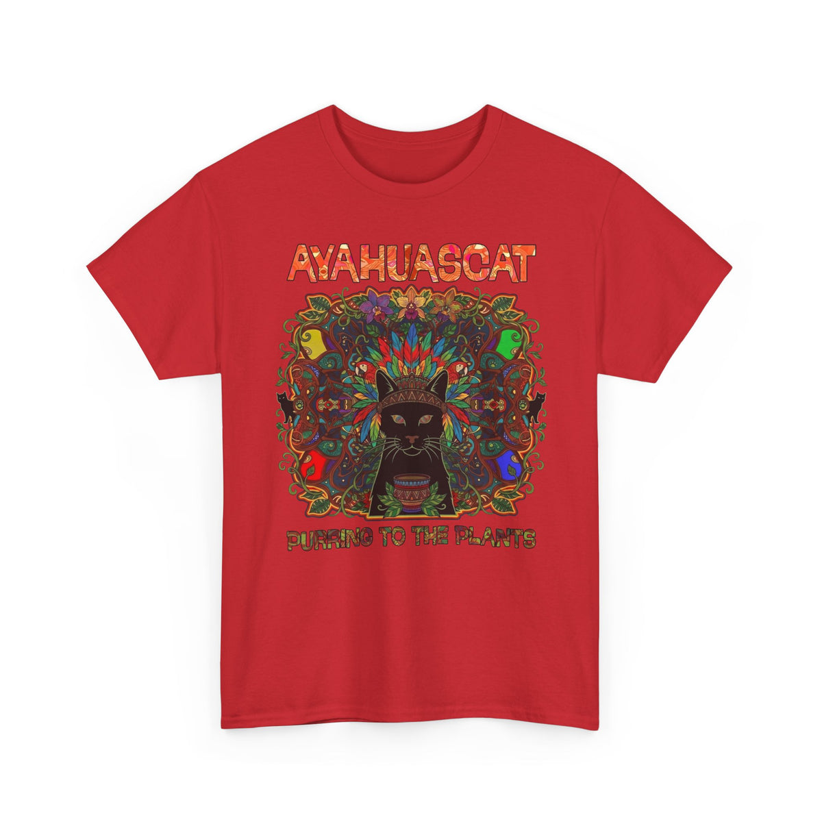 Ayahuascat T-Shirt — Psychedelic Cat Tee