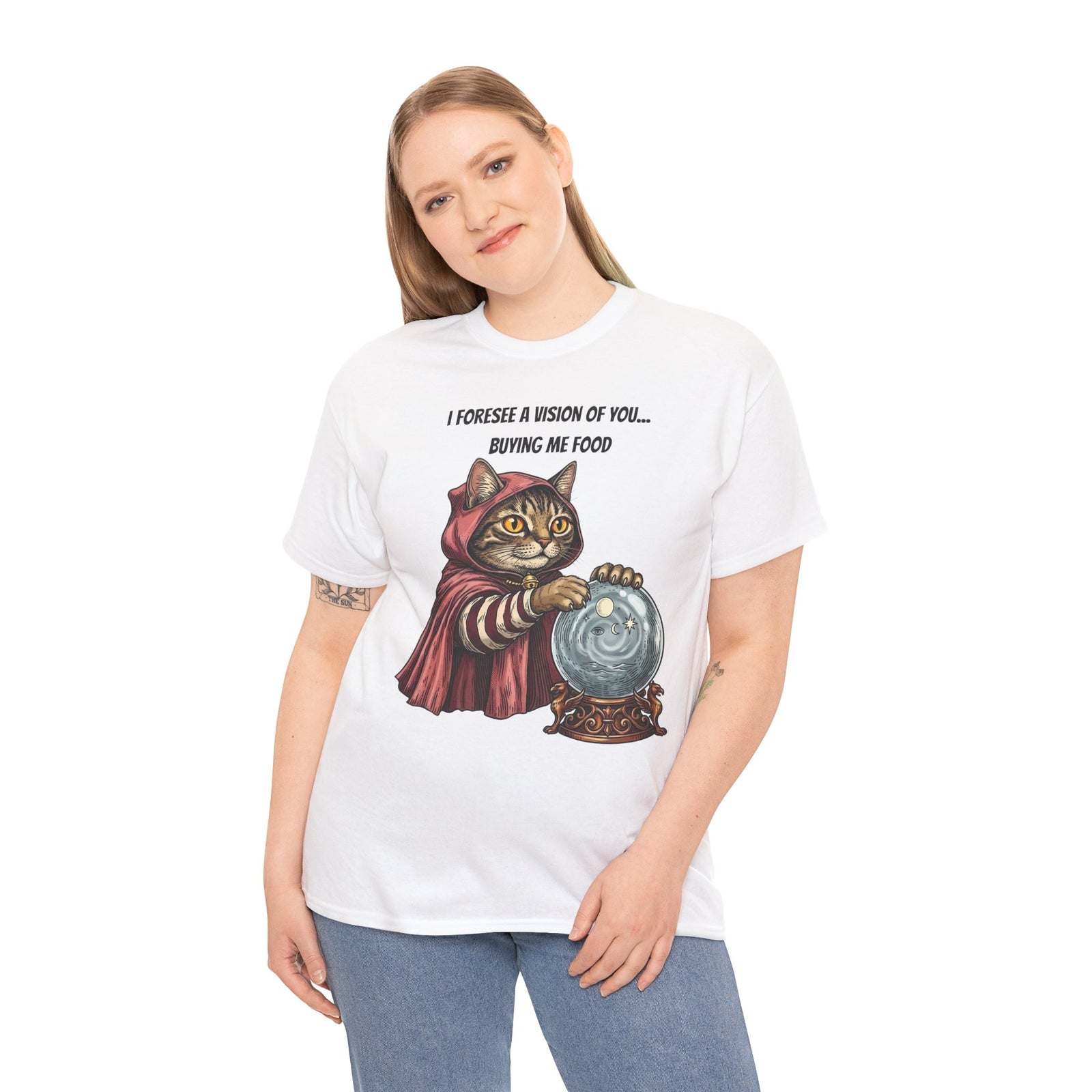 Cats Foresee A Vision Of You Buying Them Food T-Shirt