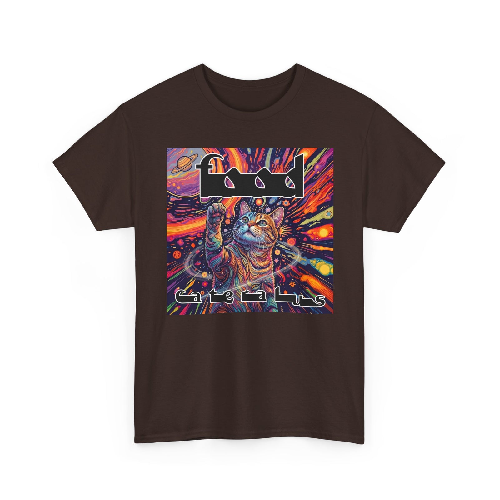 Funny Progressive Metal Cat T-Shirt — Progressive Metal Band Cat Graphic Tee
