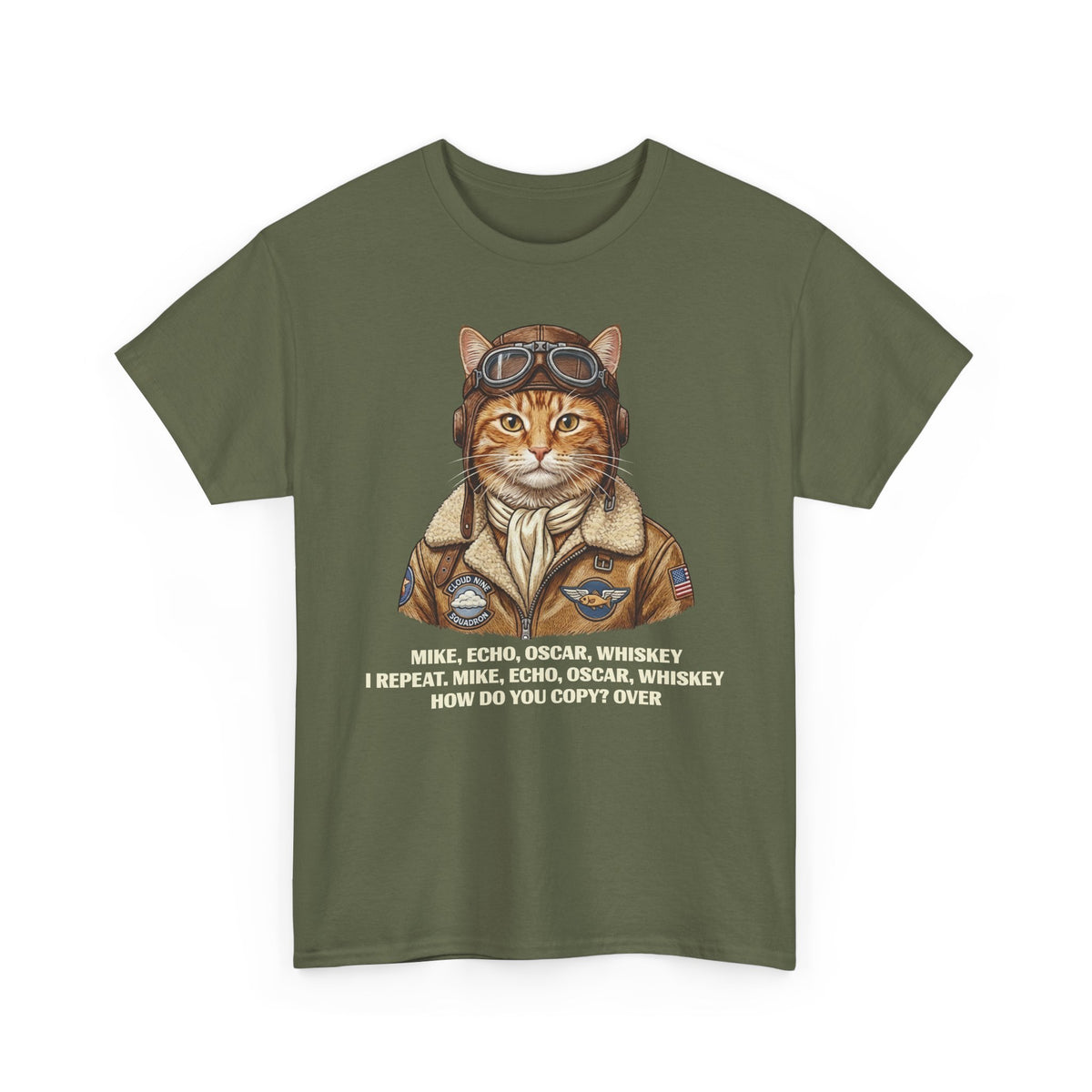 Military Alphabet Tee — "MIKE, ECHO, OSCAR, WHISKEY" T-Shirt