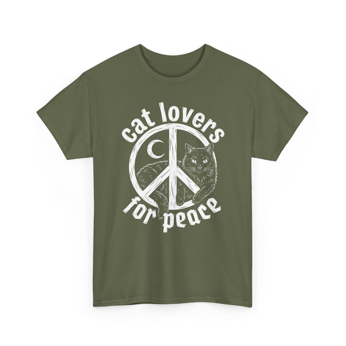 Cat Lovers For Peace T-Shirt