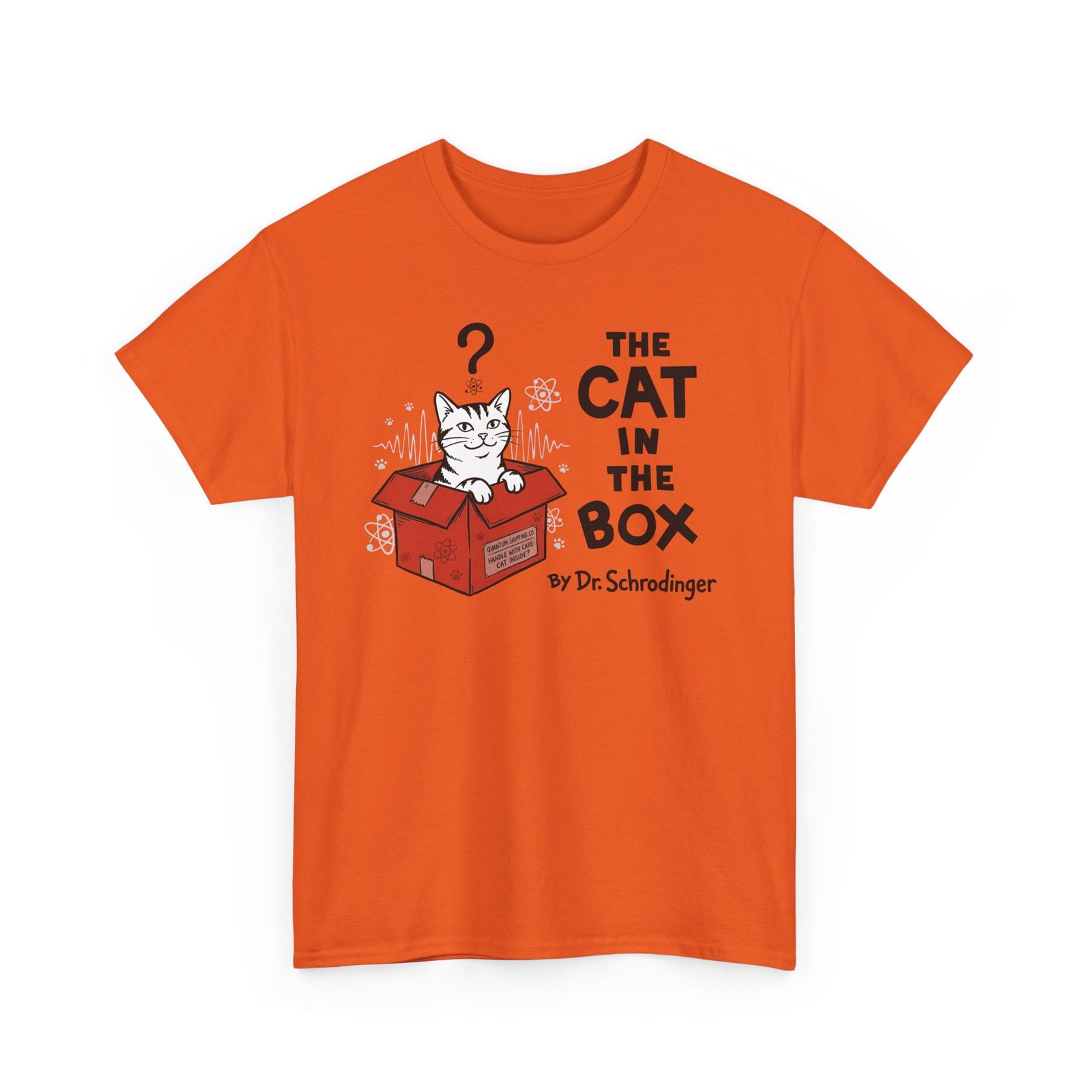 The Cat in the Box T-Shirt — Cute Cat in a Box Graphic Tee