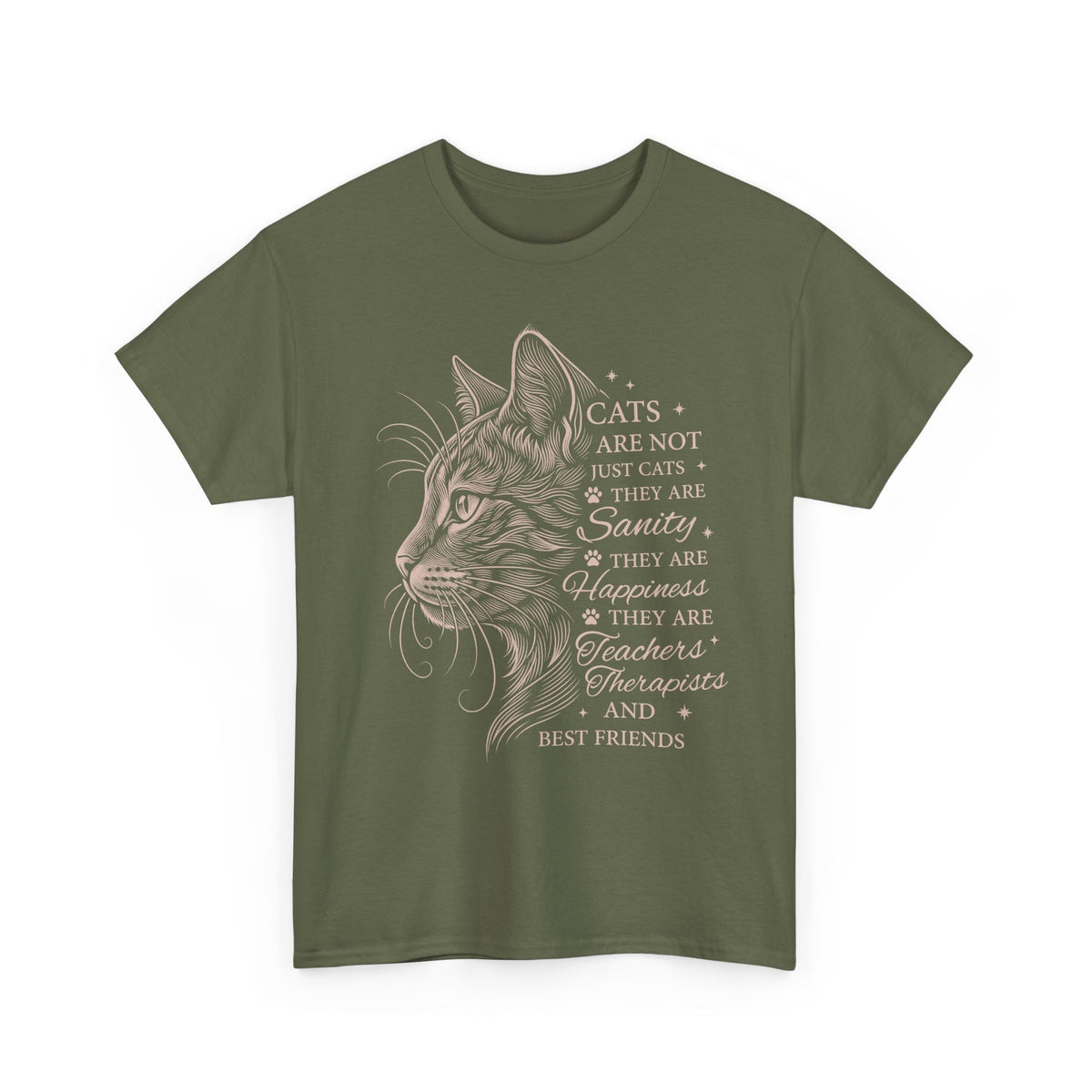 Cats Are Not Just Cats T-Shirt — Funny Cat Lover Tee