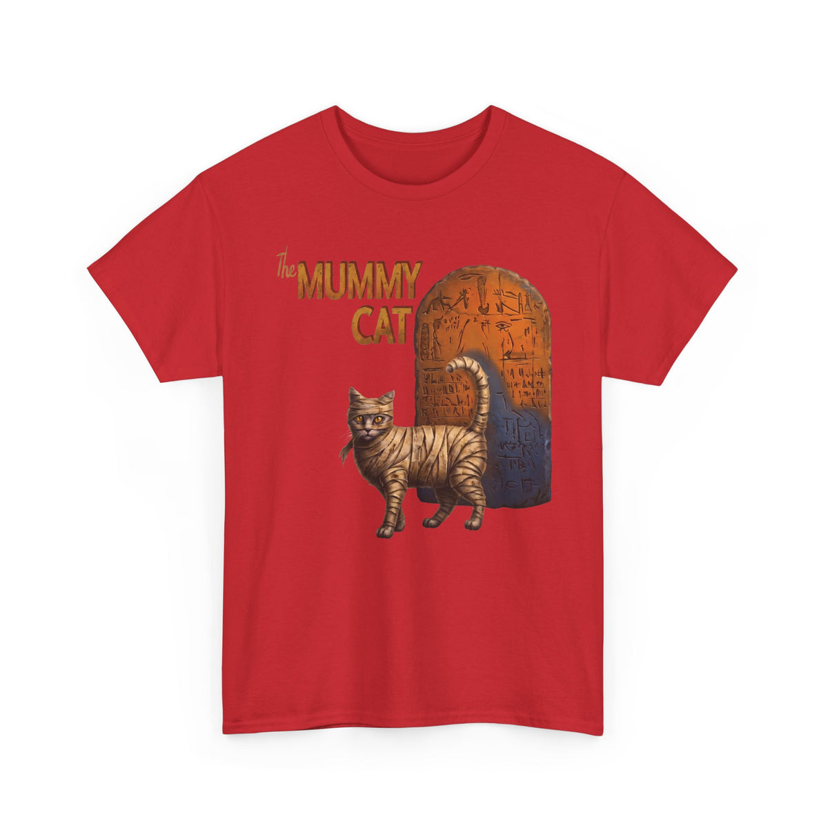 The Mummy Cat Movie Parody T-Shirt — Ancient Egyptian Mummy Feline Tee