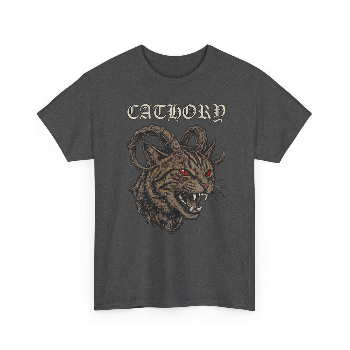 Catlord T-Shirt — Gothic Cat King Graphic Tee