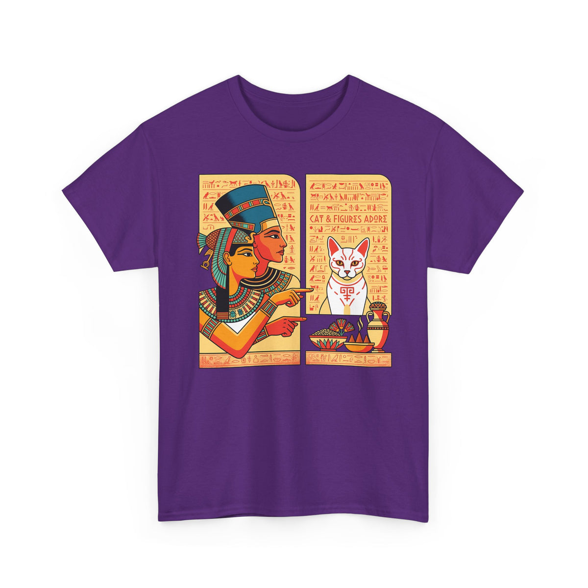 Egyptian Cat Meme T-Shirt — Funny Ancient Egypt Cat Graphic Tee