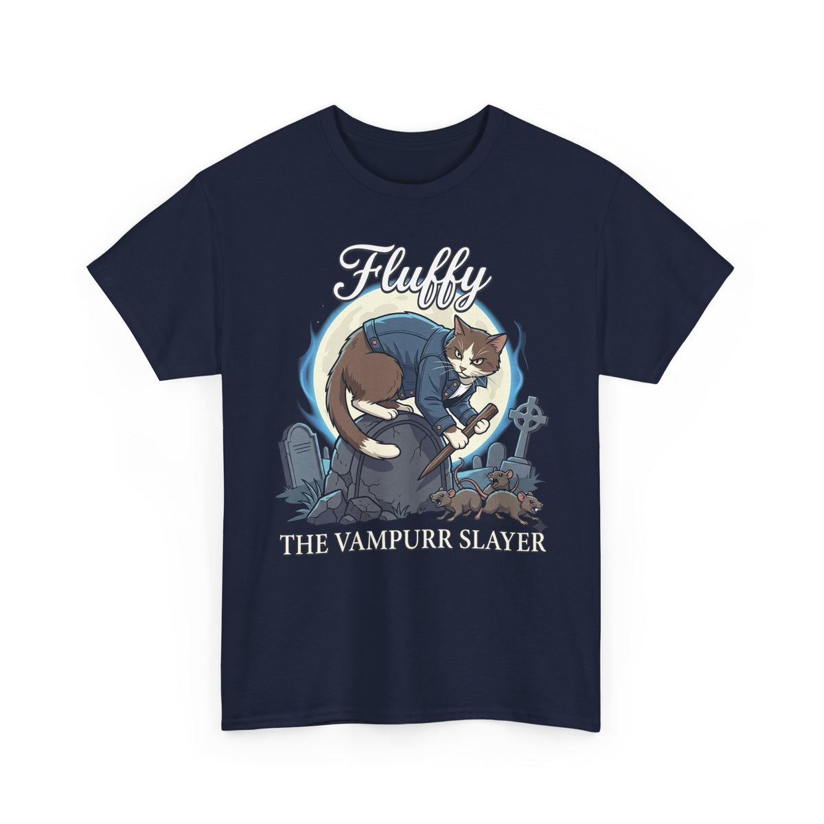 The Vampurr Slayer Cat T-Shirt