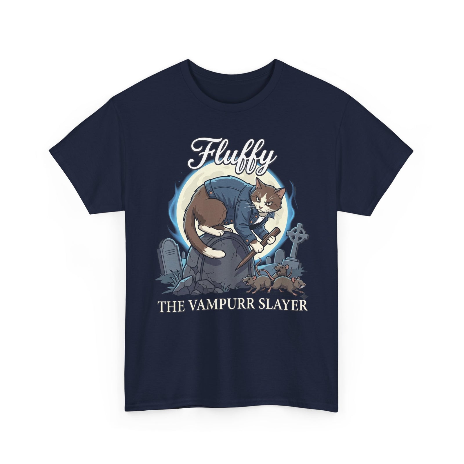 The Vampurr Slayer Cat T-Shirt