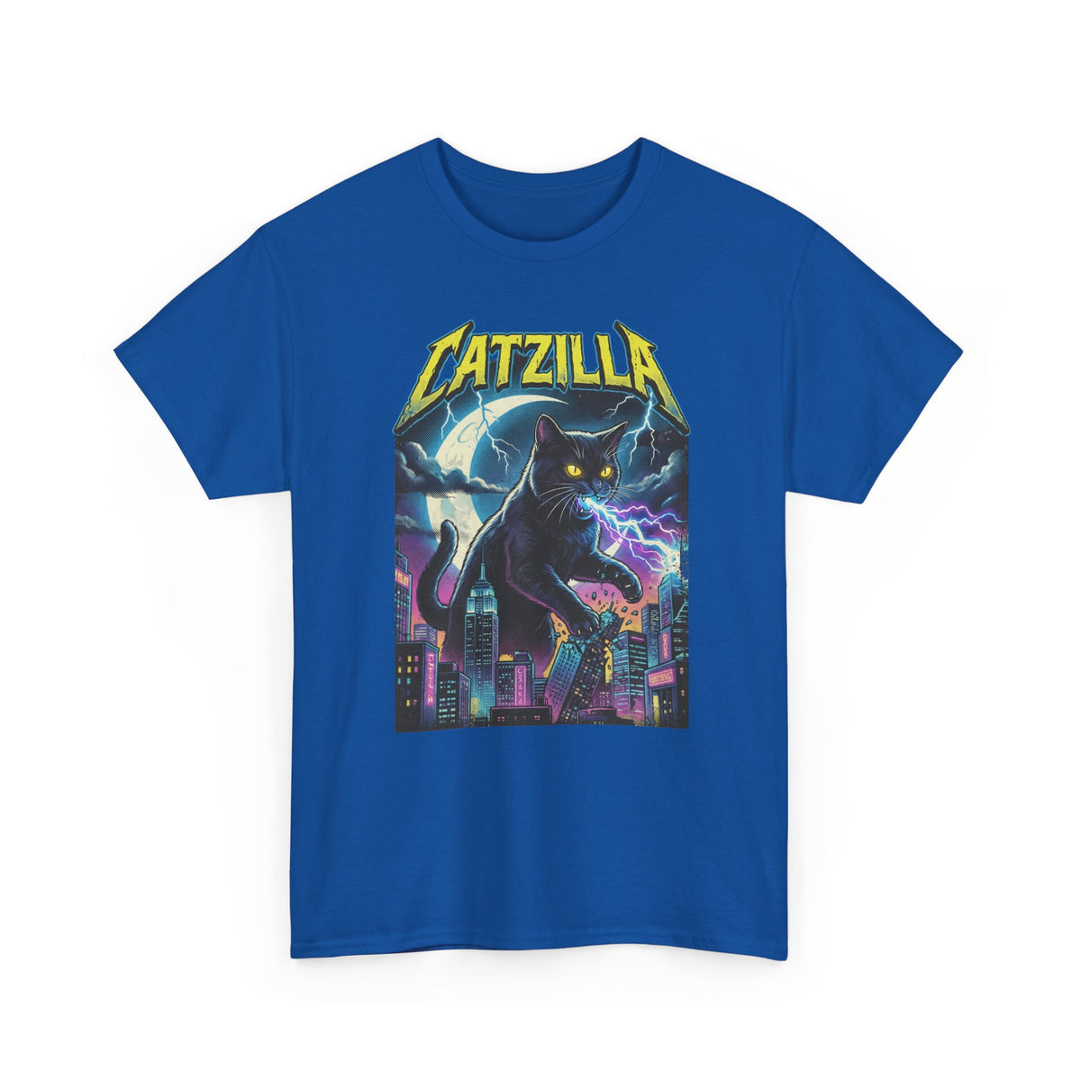 Cat Attack T-Shirt — Funny Graphic Cat Tee