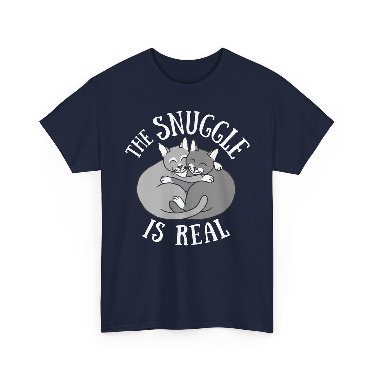 The Snuggle Is Real Cat Lover T-Shirt