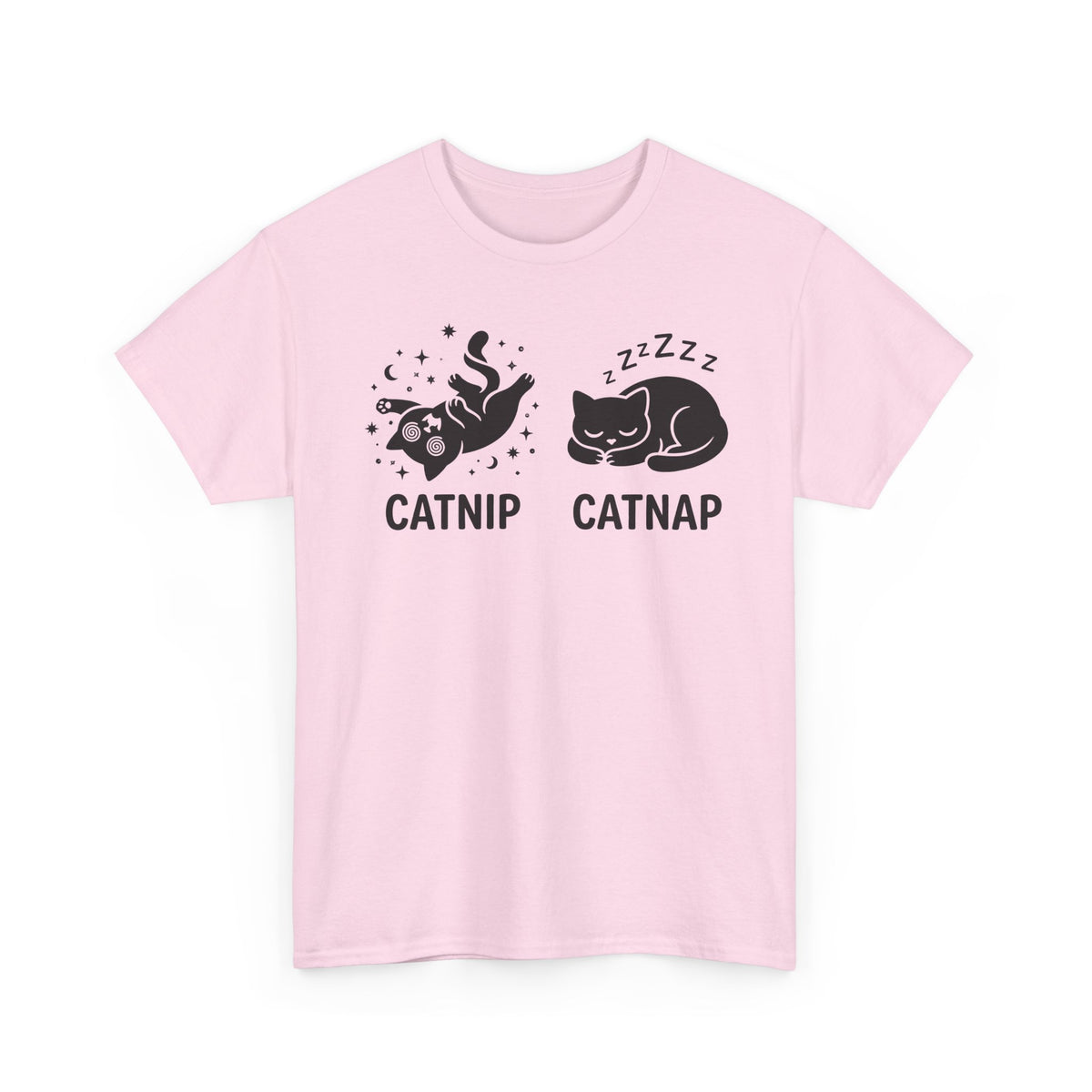 Catnip Catnap Cat T-Shirt — Cute Cat Nap Graphic Tee