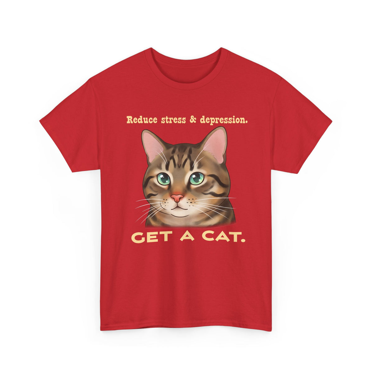 Get a Cat T-Shirt — Cute Cat Lover Tee