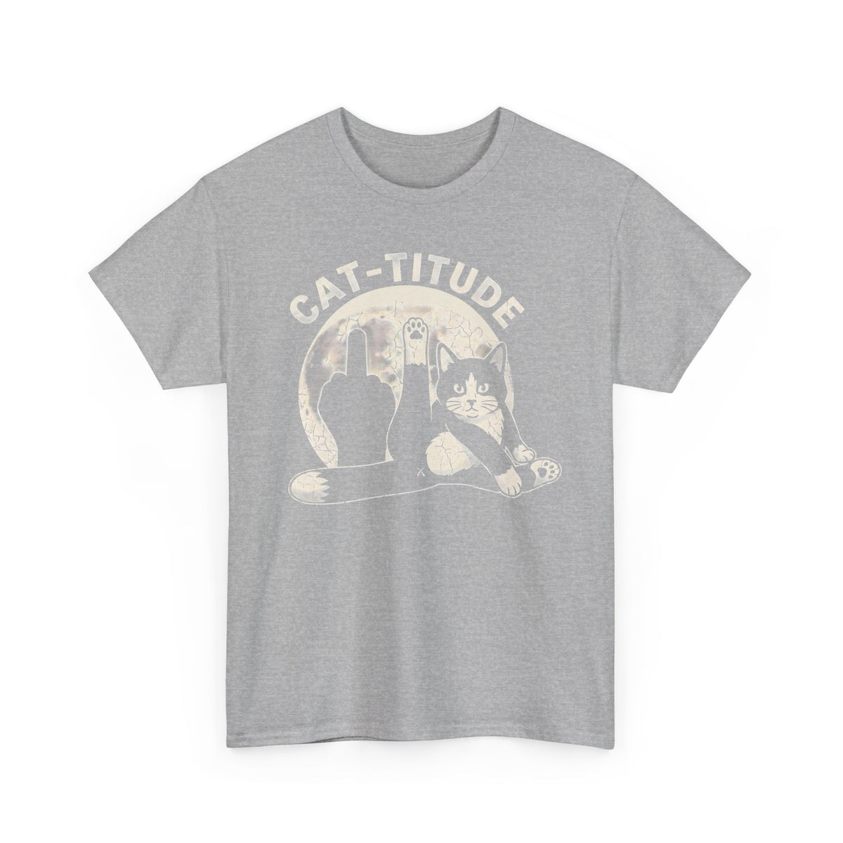 Cattitude T-Shirt — Funny Cat Attitude Tee