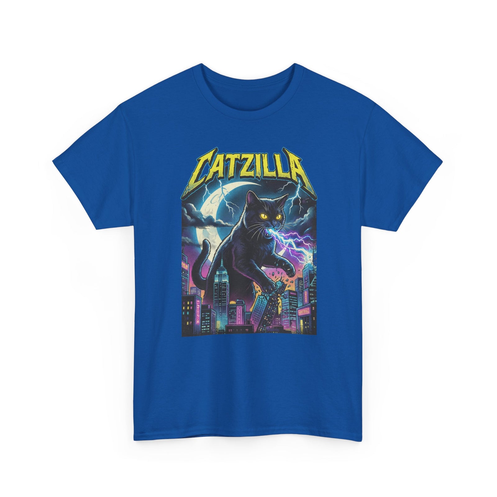 Cat Attack T-Shirt — Funny Graphic Cat Tee
