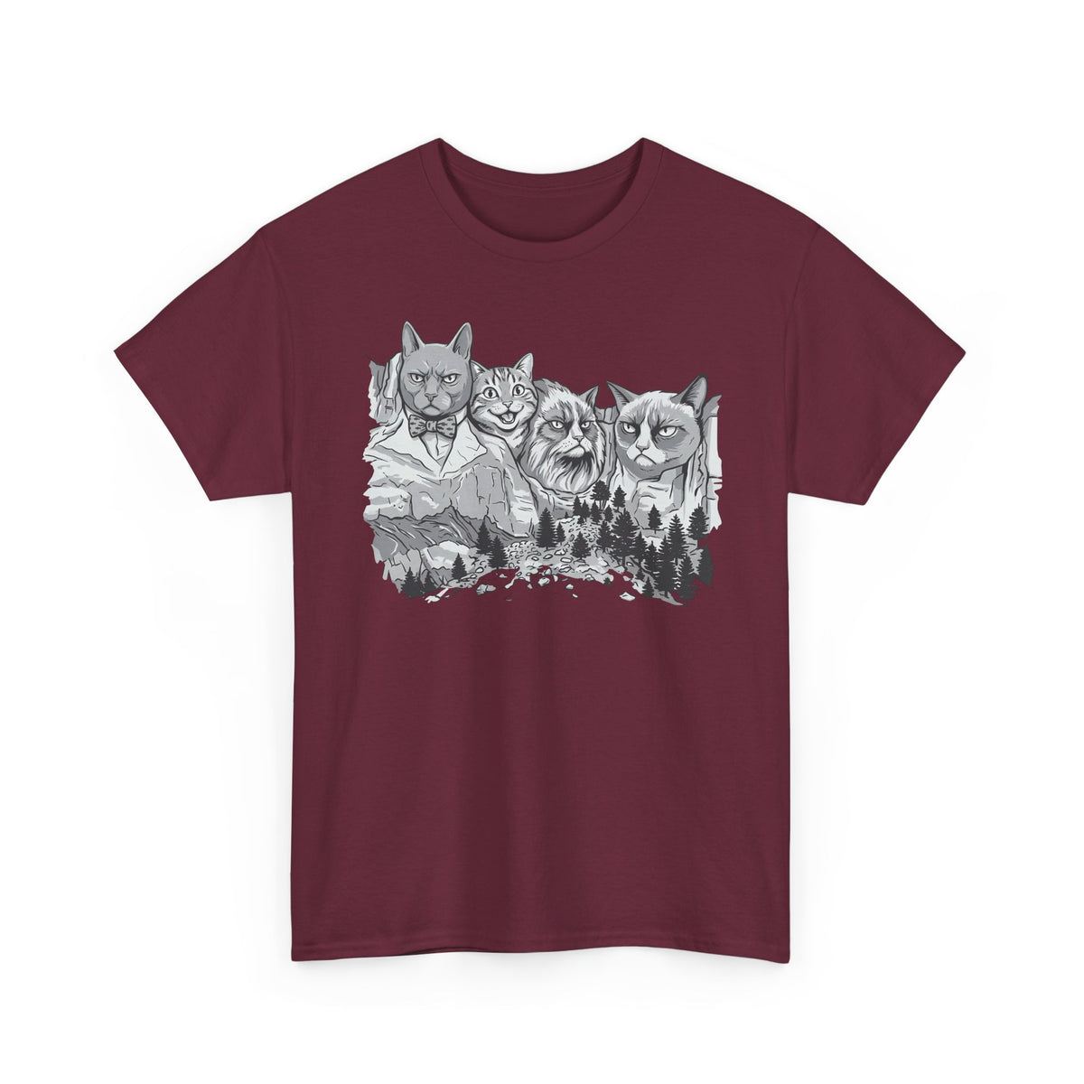 Rushmeow Graphic Tee — Cat Lover T-Shirt