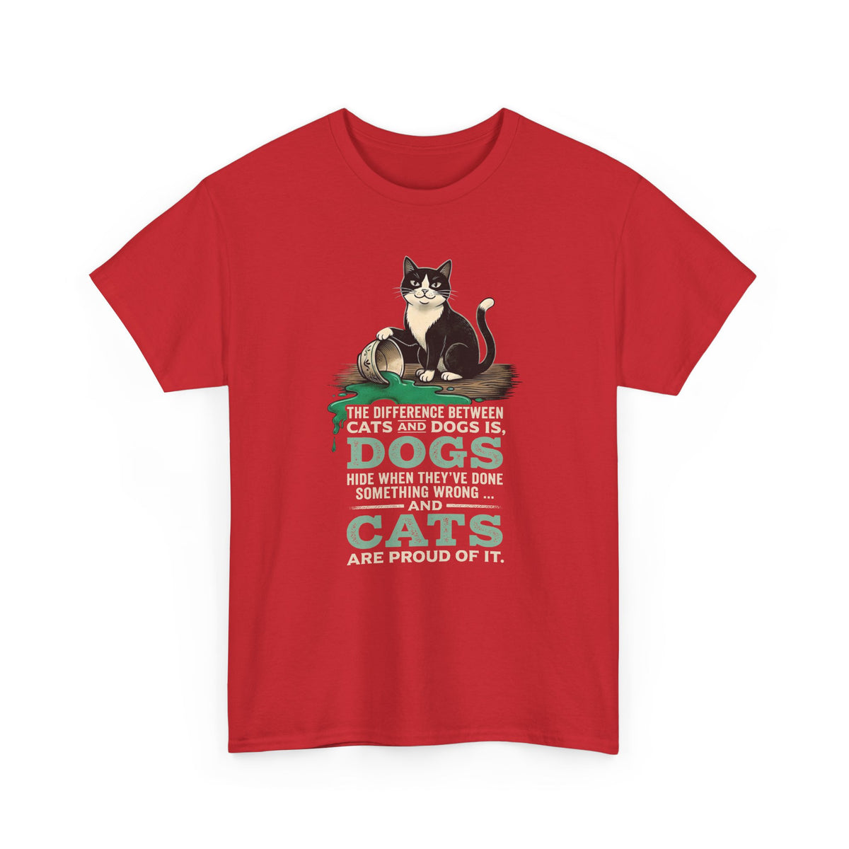 Cats Aren't Guilty T-Shirt — Funny Cat Lover Tee