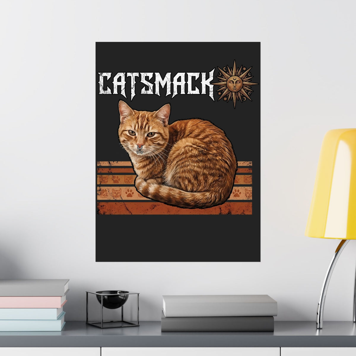 Catsmack Cat Graphic Poster