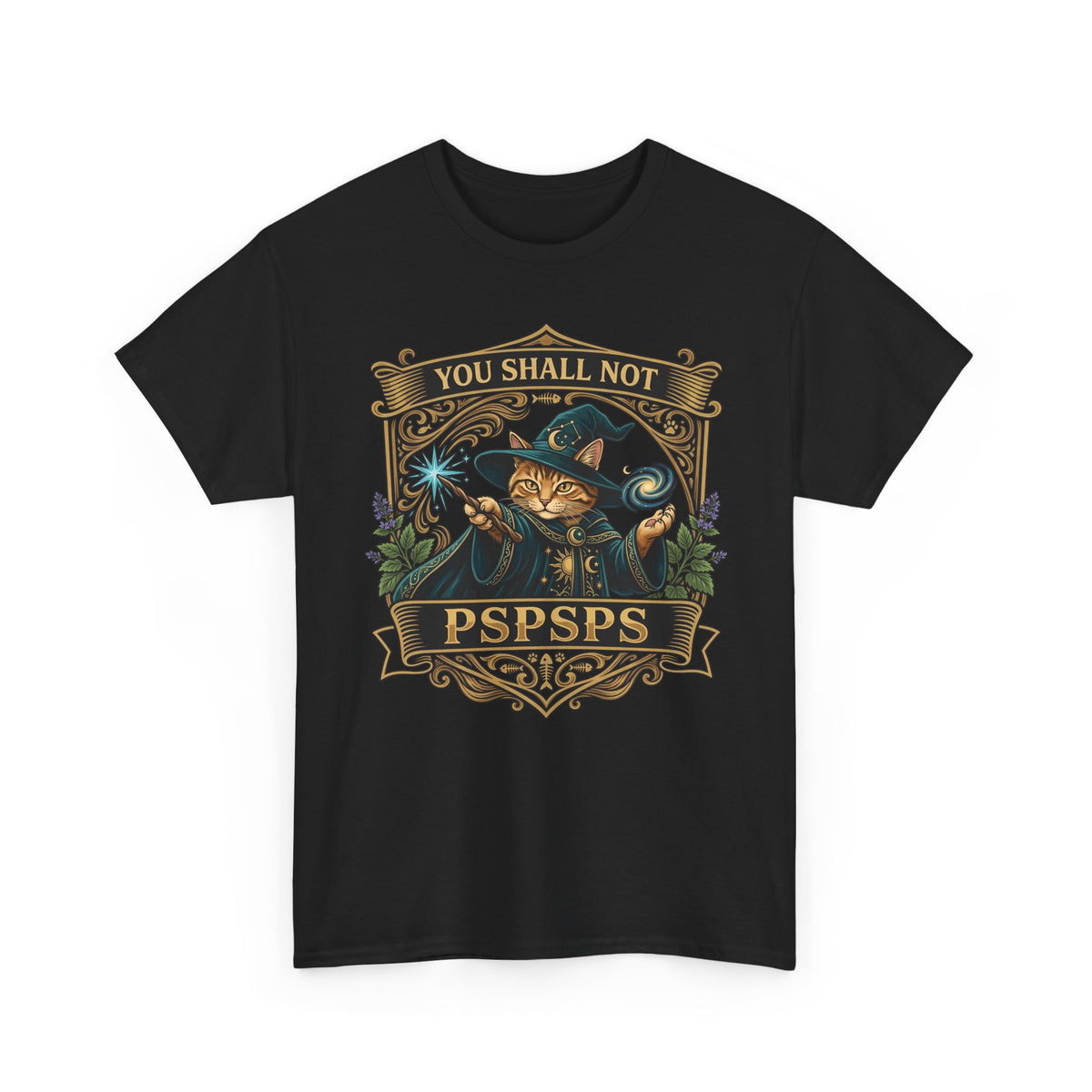 You Shall Not Pspsps Cat T-Shirt