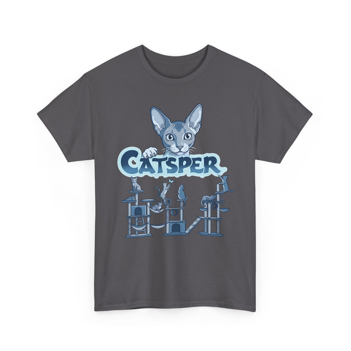 Cat Lab T‑Shirt — "CatspER" Retro Science Cat Tee