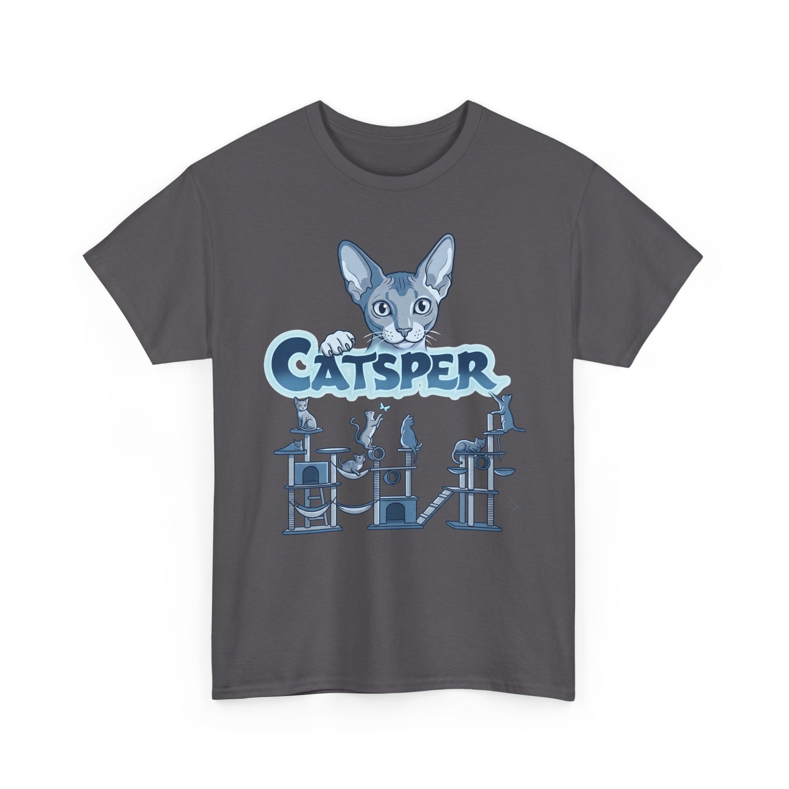 Cat Lab T‑Shirt — "CatspER" Retro Science Cat Tee