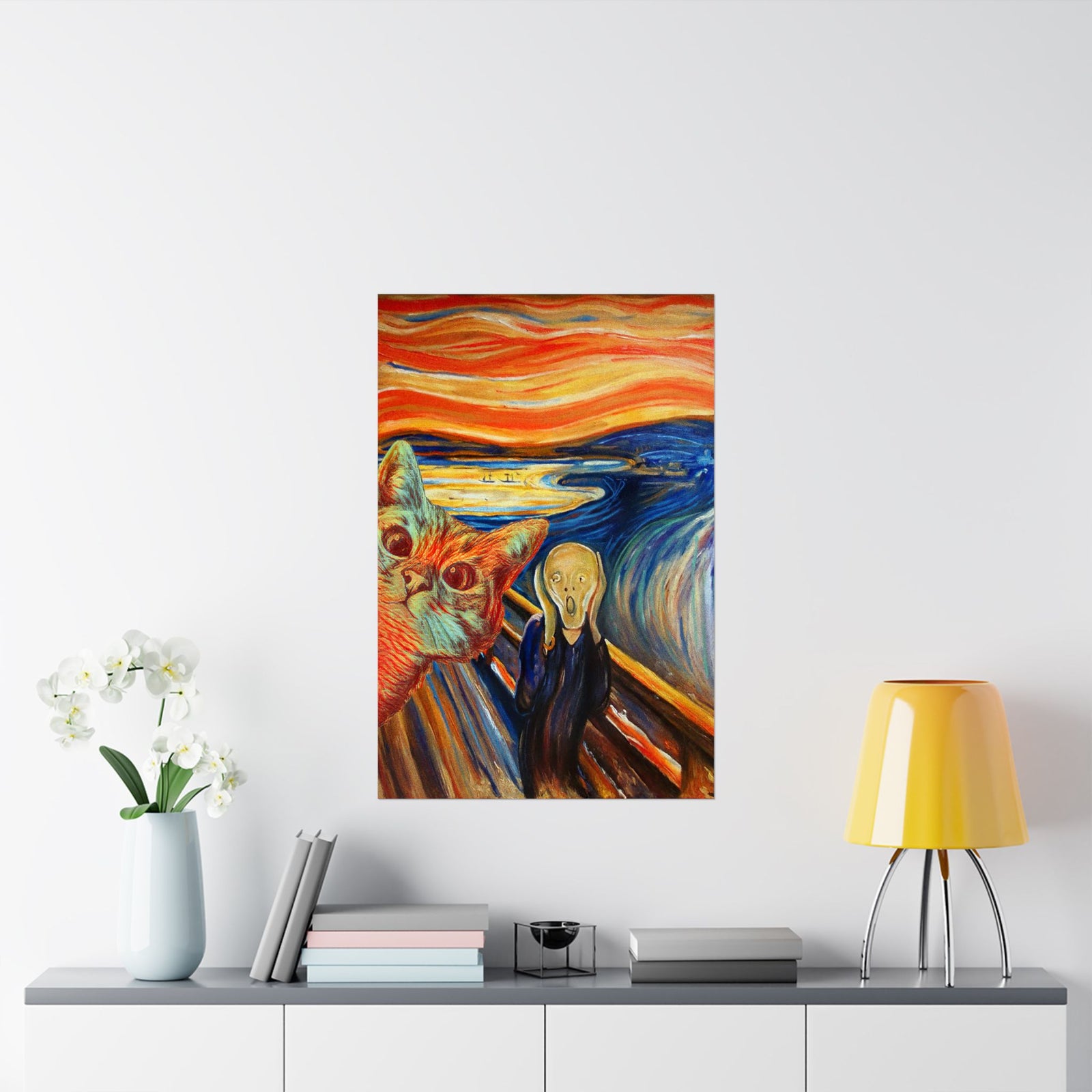 Cat And The Scream Poster