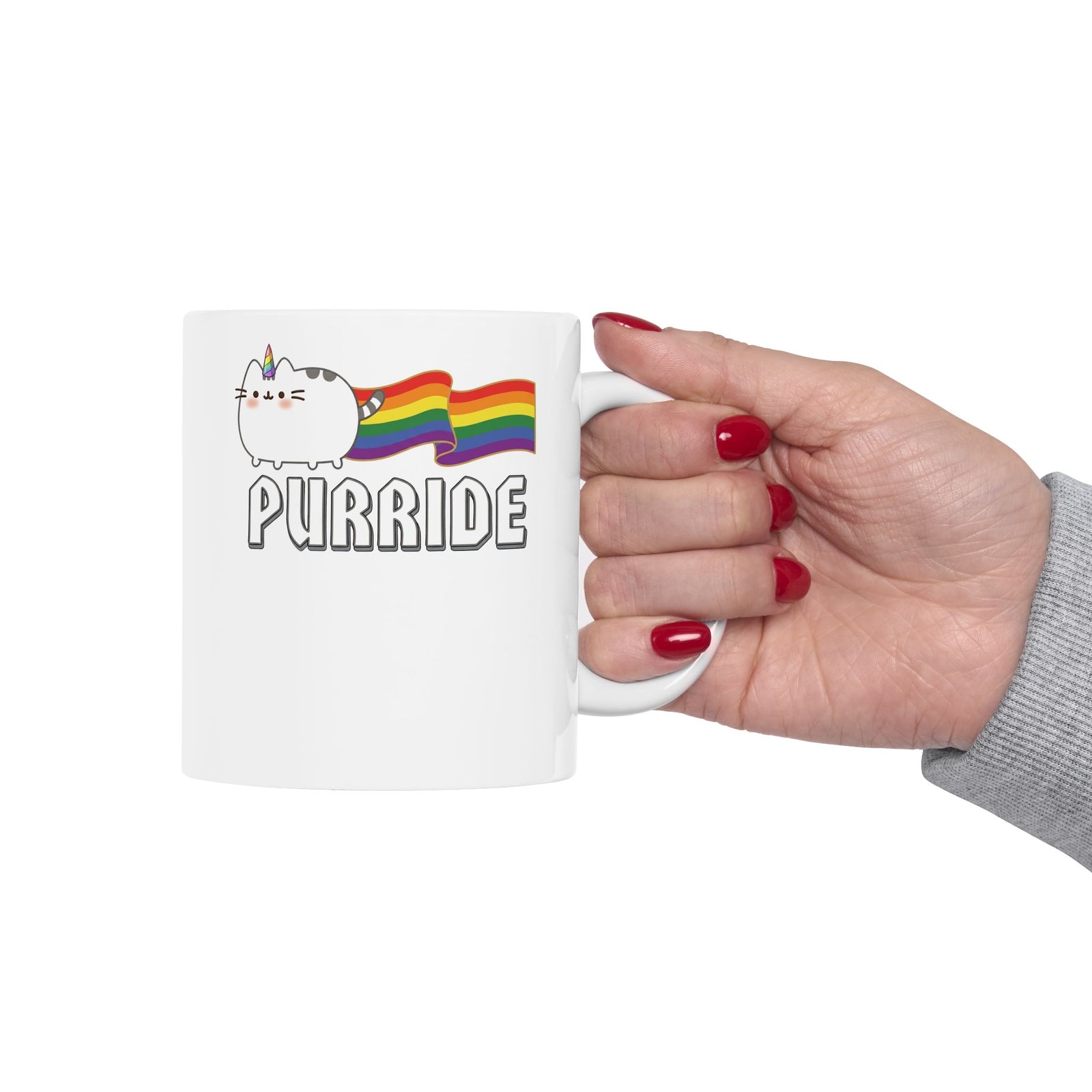 Cat Pride "Purride" Mug