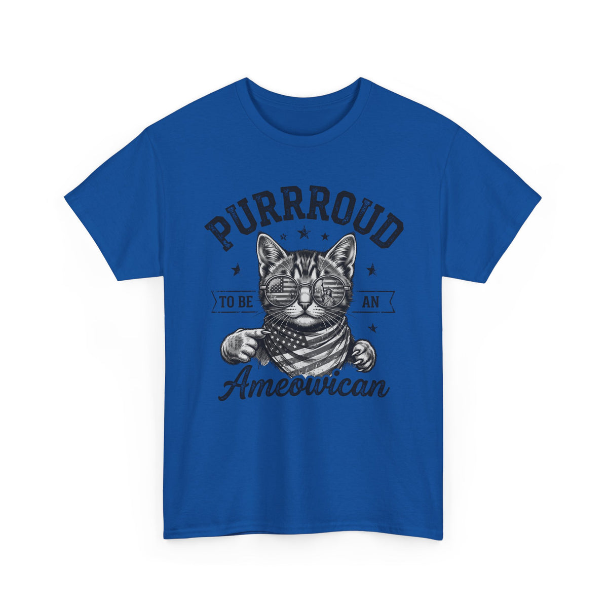 Purroud To Be An Ameowican T-Shirt