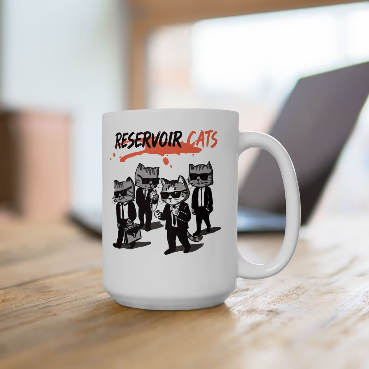 Reservoir Cats Ceramic Mug