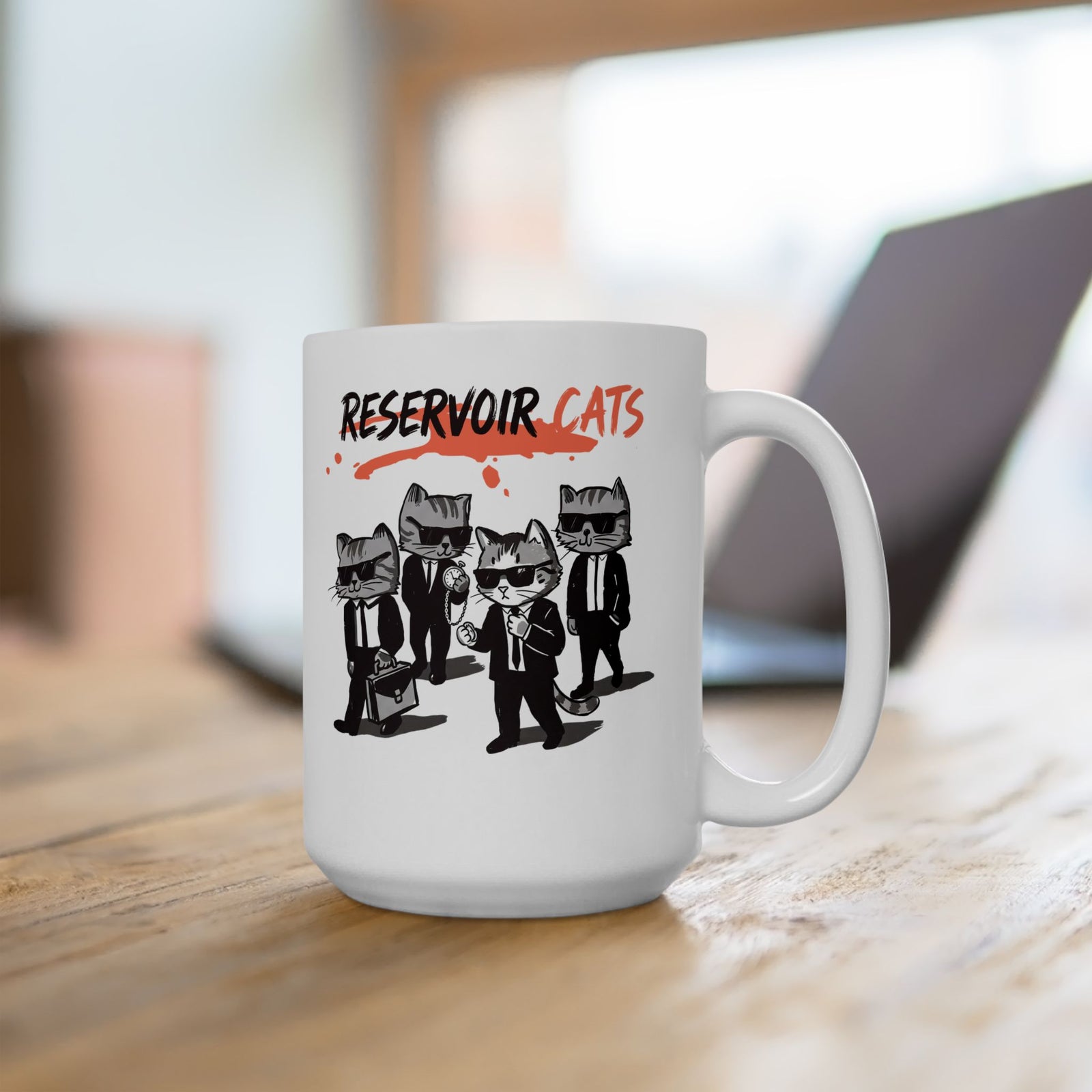Reservoir Cats Ceramic Mug