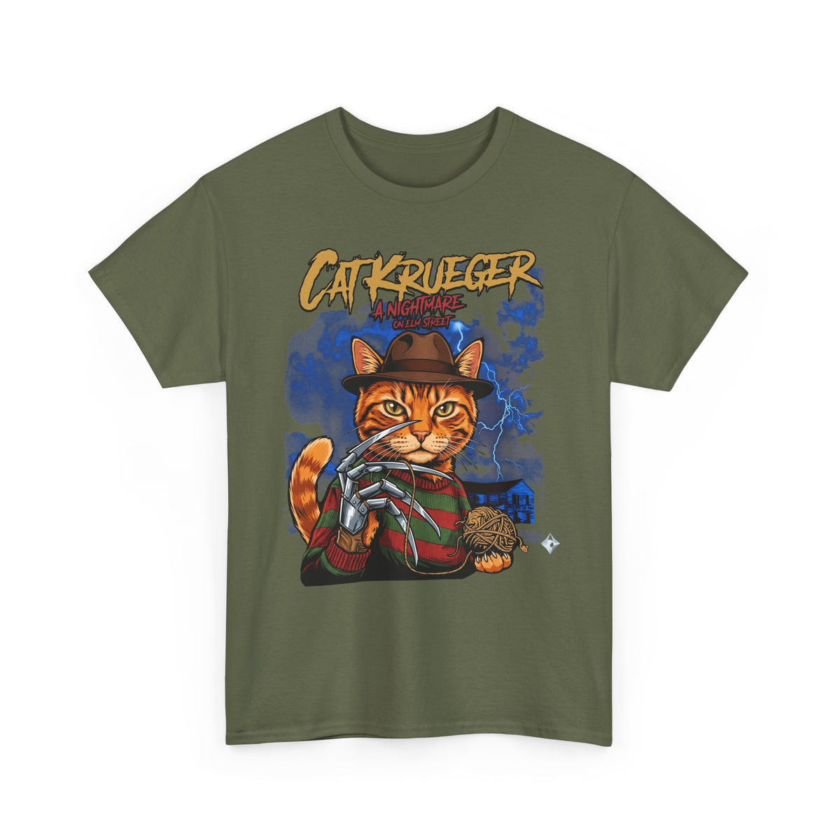 Cat Krueger Horror Cat T-Shirt