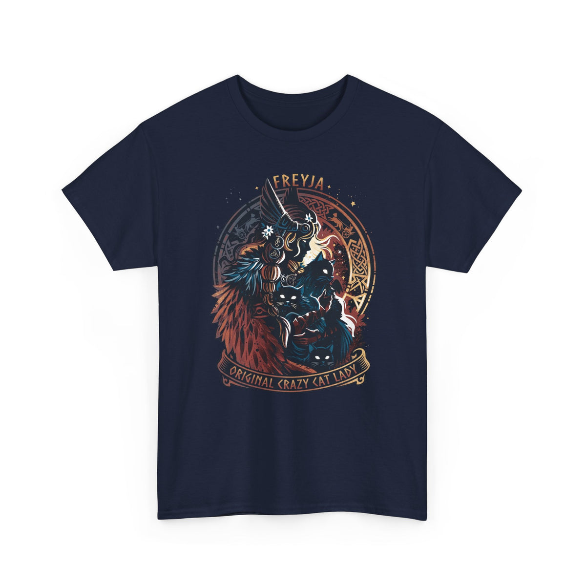 Crazy Cat Lady T-Shirt — Freyja Original Cat Lover Tee