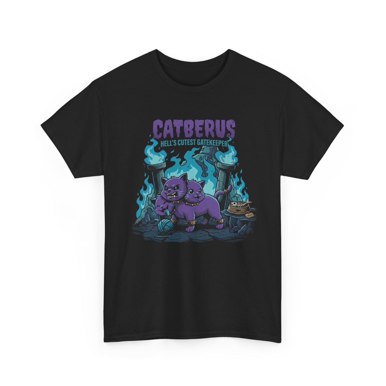 Catberus Spooky Cat T-Shirt