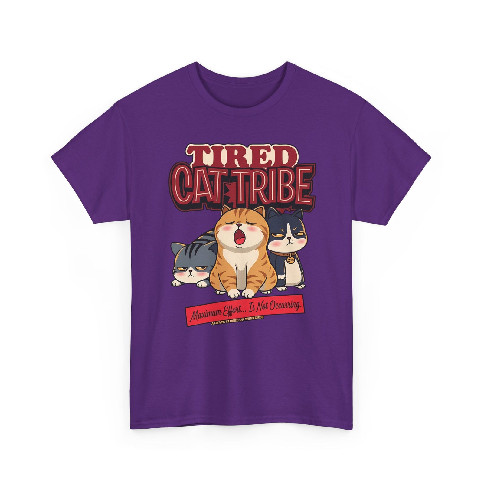 Tired Cat Tribe T-Shirt