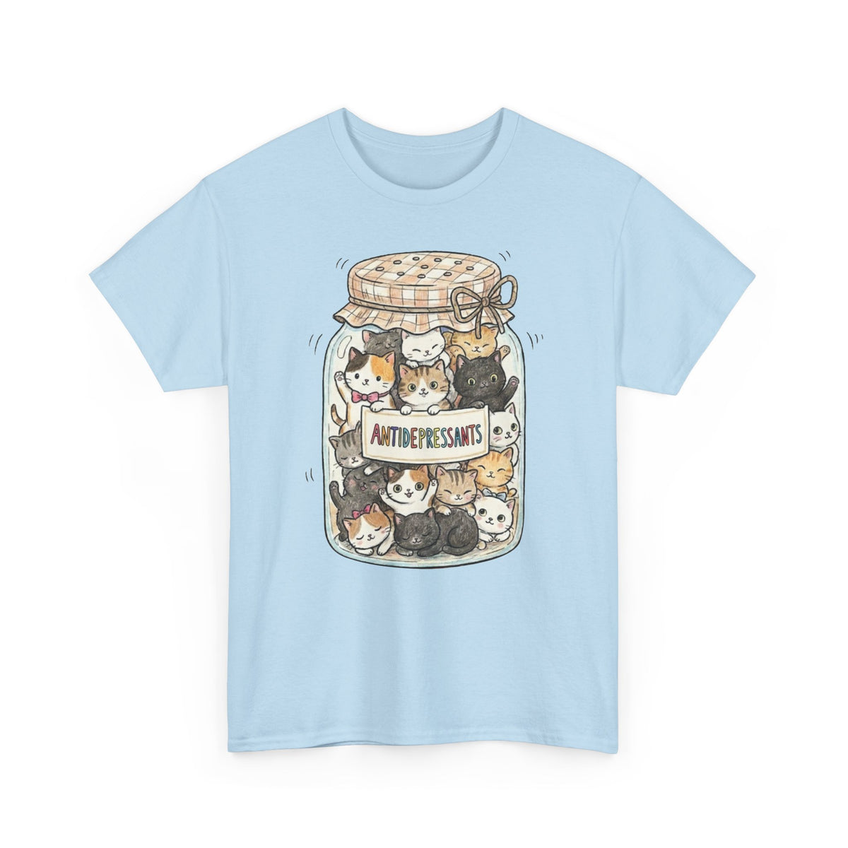 Cats Are My Antidepressants Tee — Funny Cat Lover Shirt