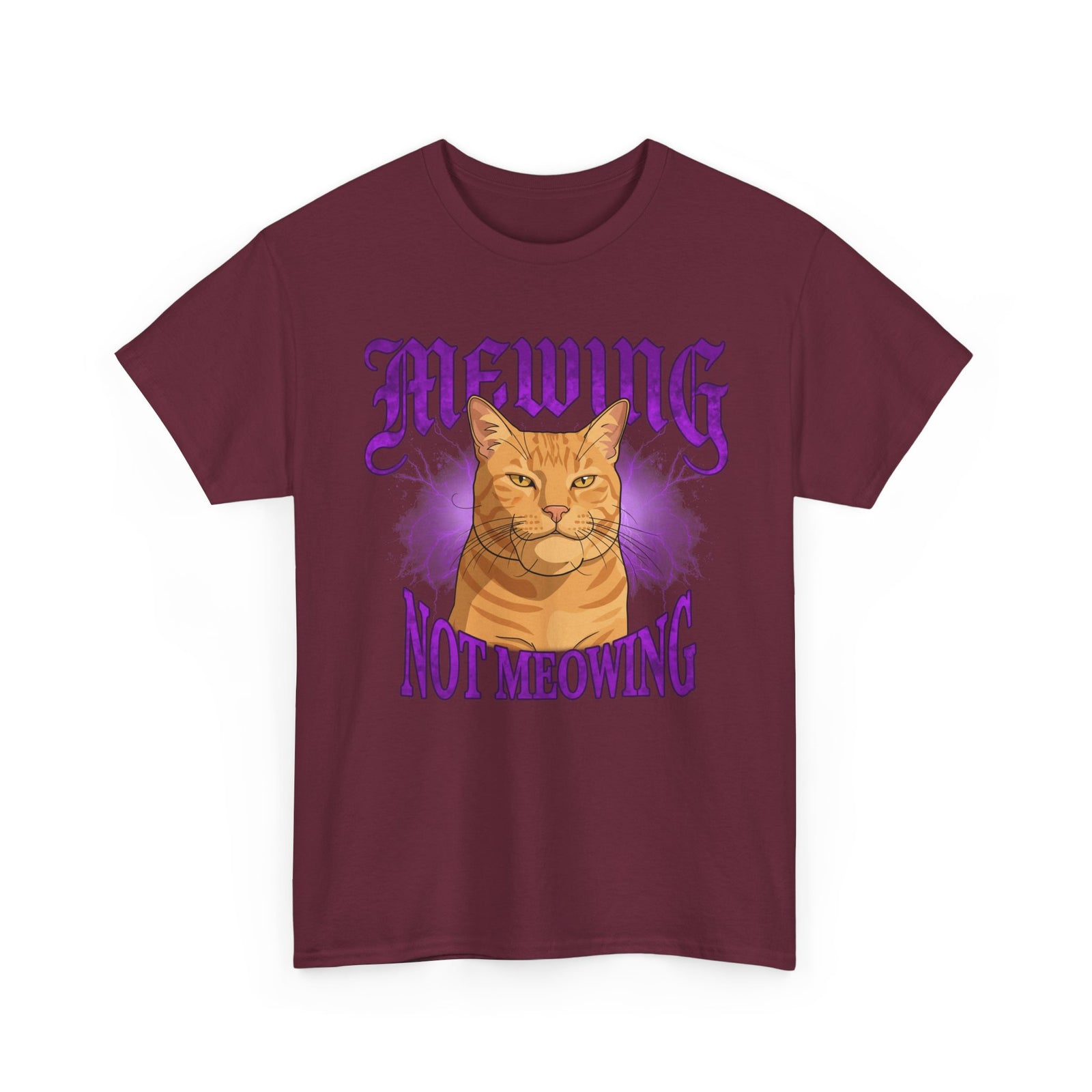 Mewing Not Meowing Cat T-Shirt