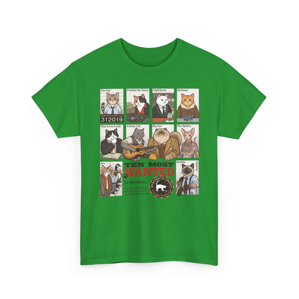 Cats Wanted T-Shirt — Funny Cat Lover Tee