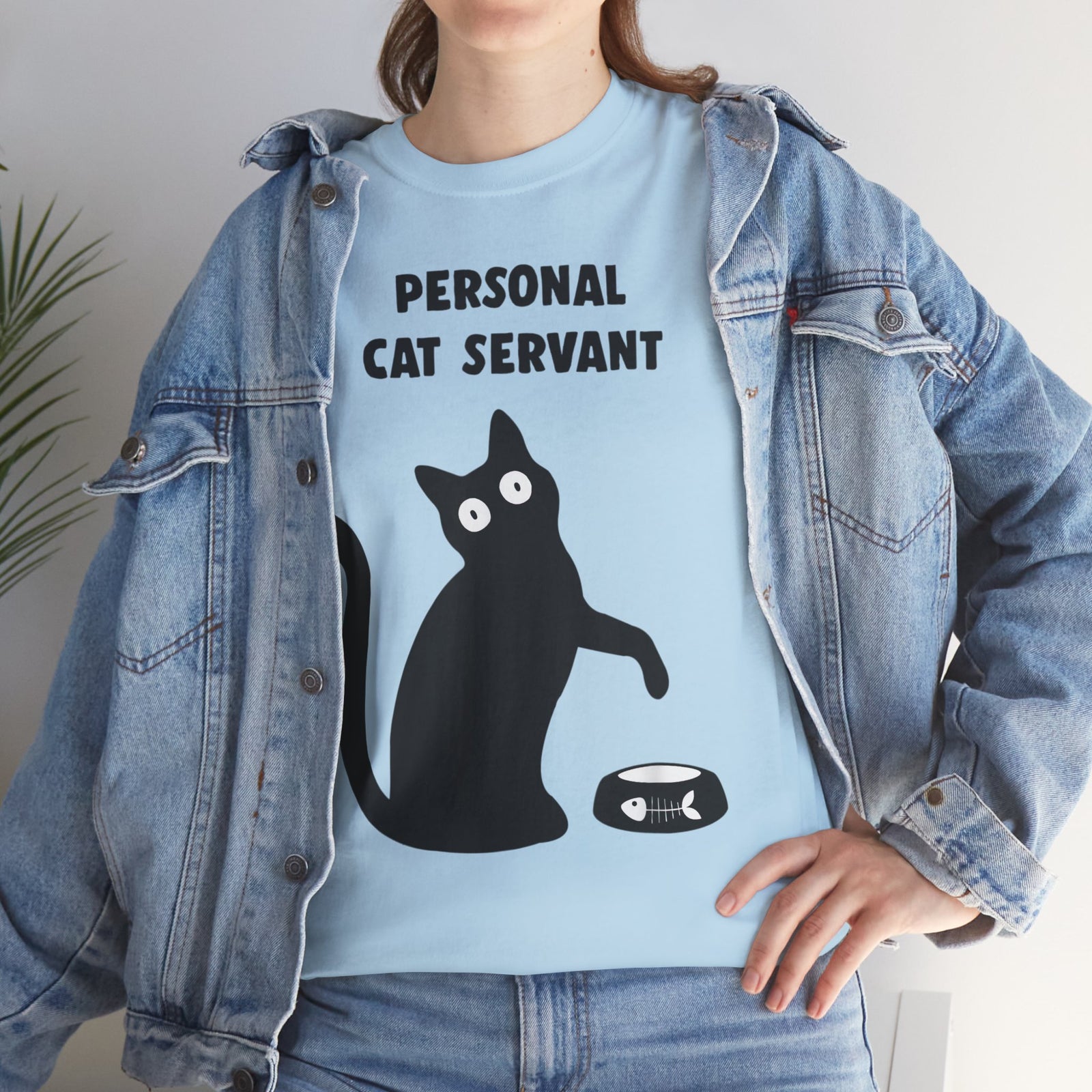 Personal Cat Servant T-Shirt — Funny Cat Tee