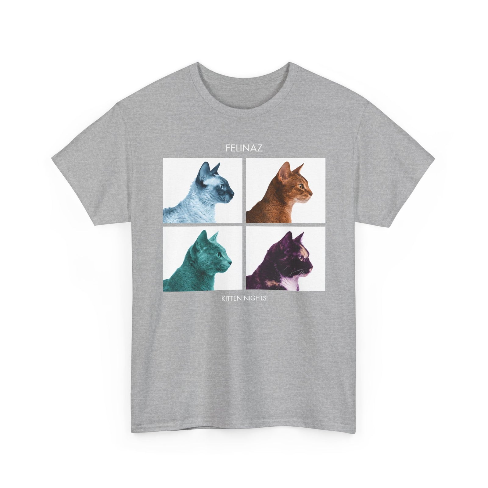 Felinaz Kitten Night Cat Parody T-Shirt