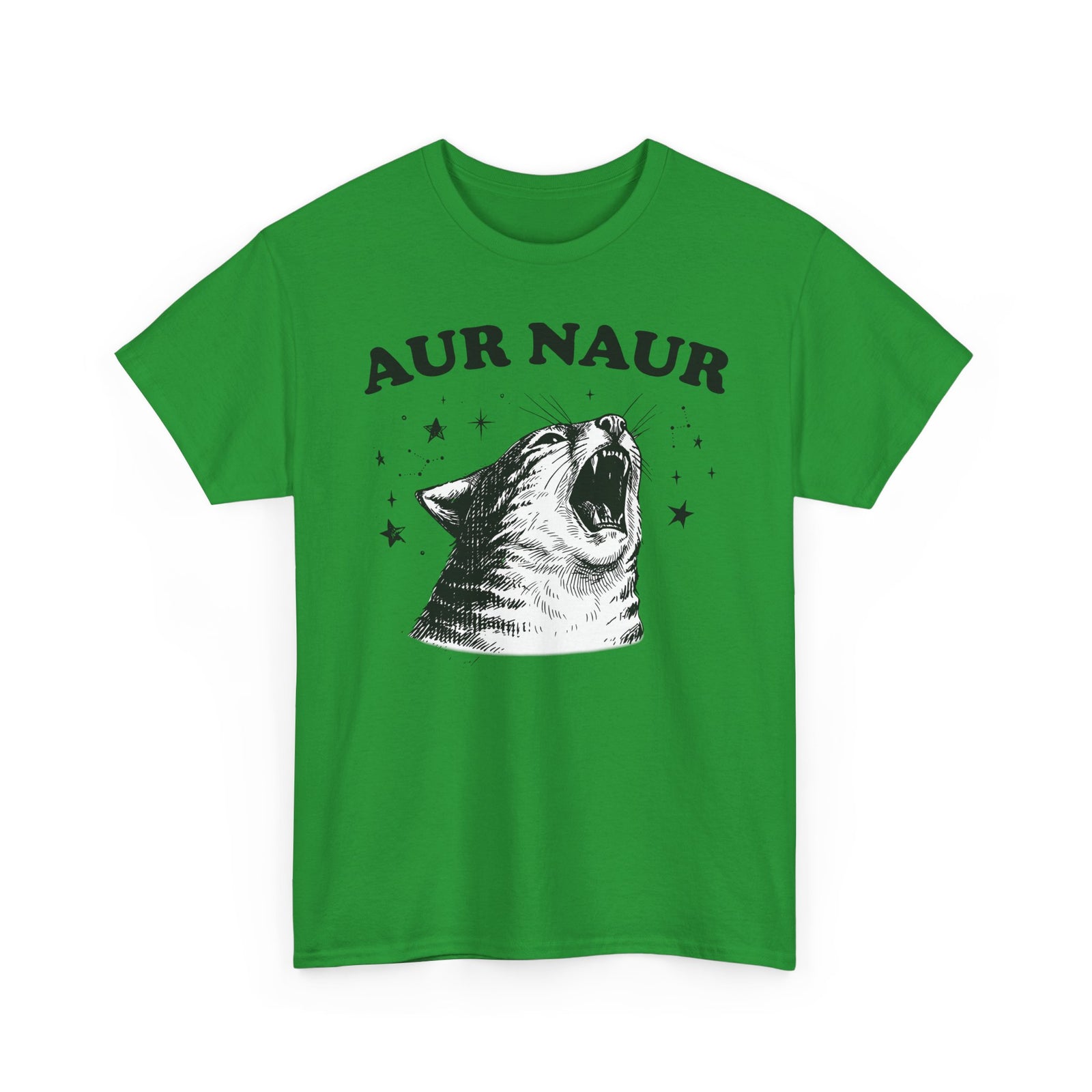 Aur Naur Funny Cat T-Shirt — Cute Funny Cat Tee