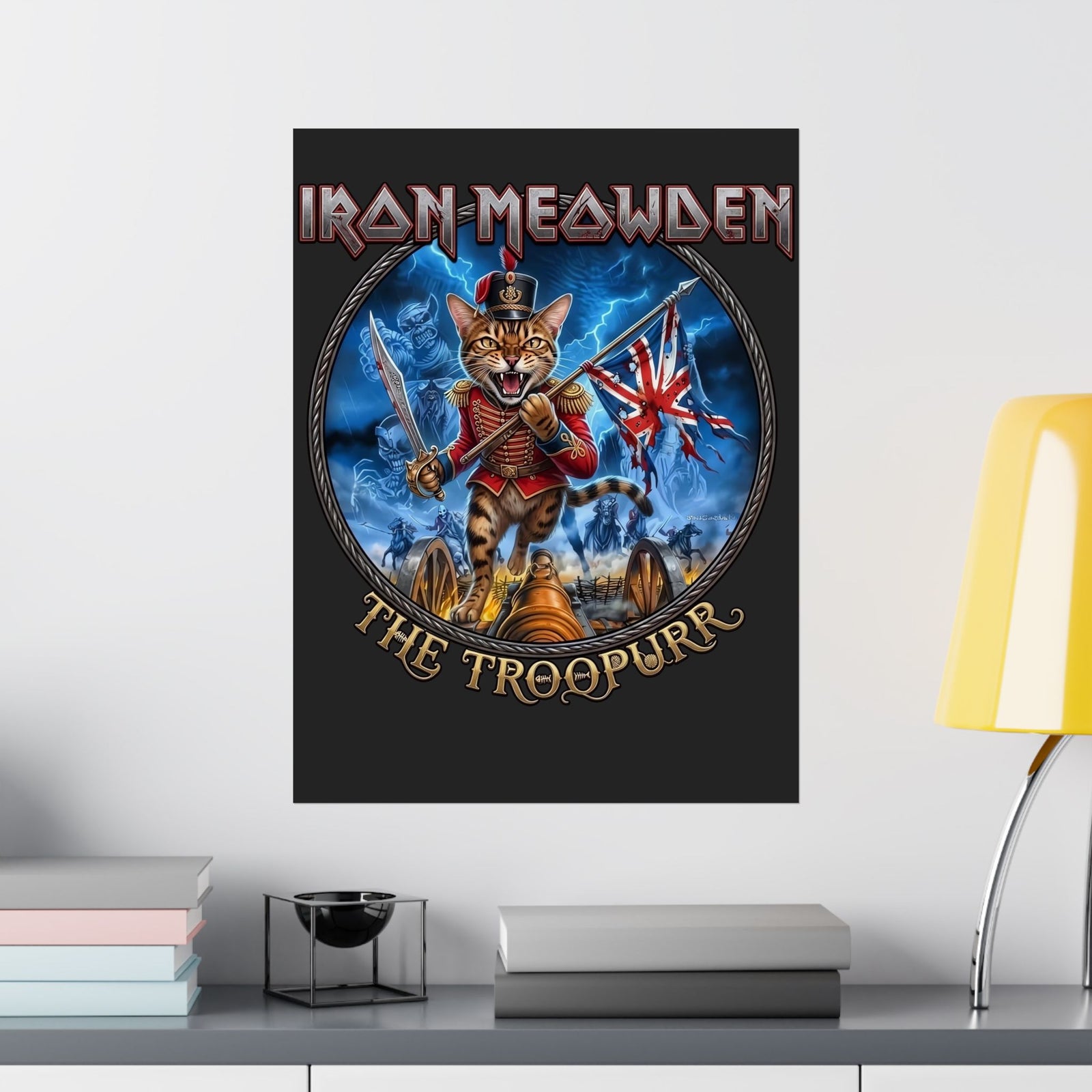 The Troopurr Cat Rock Poster