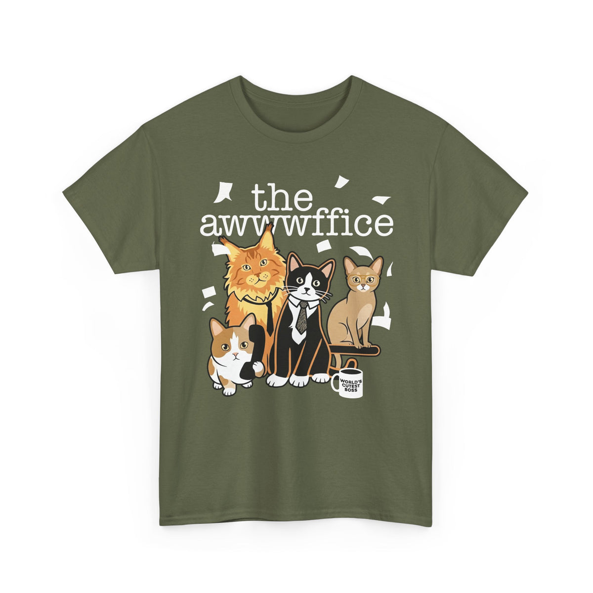 Cute Boss Cat T-Shirt Cute Boss Cat Tee for Cat Lovers