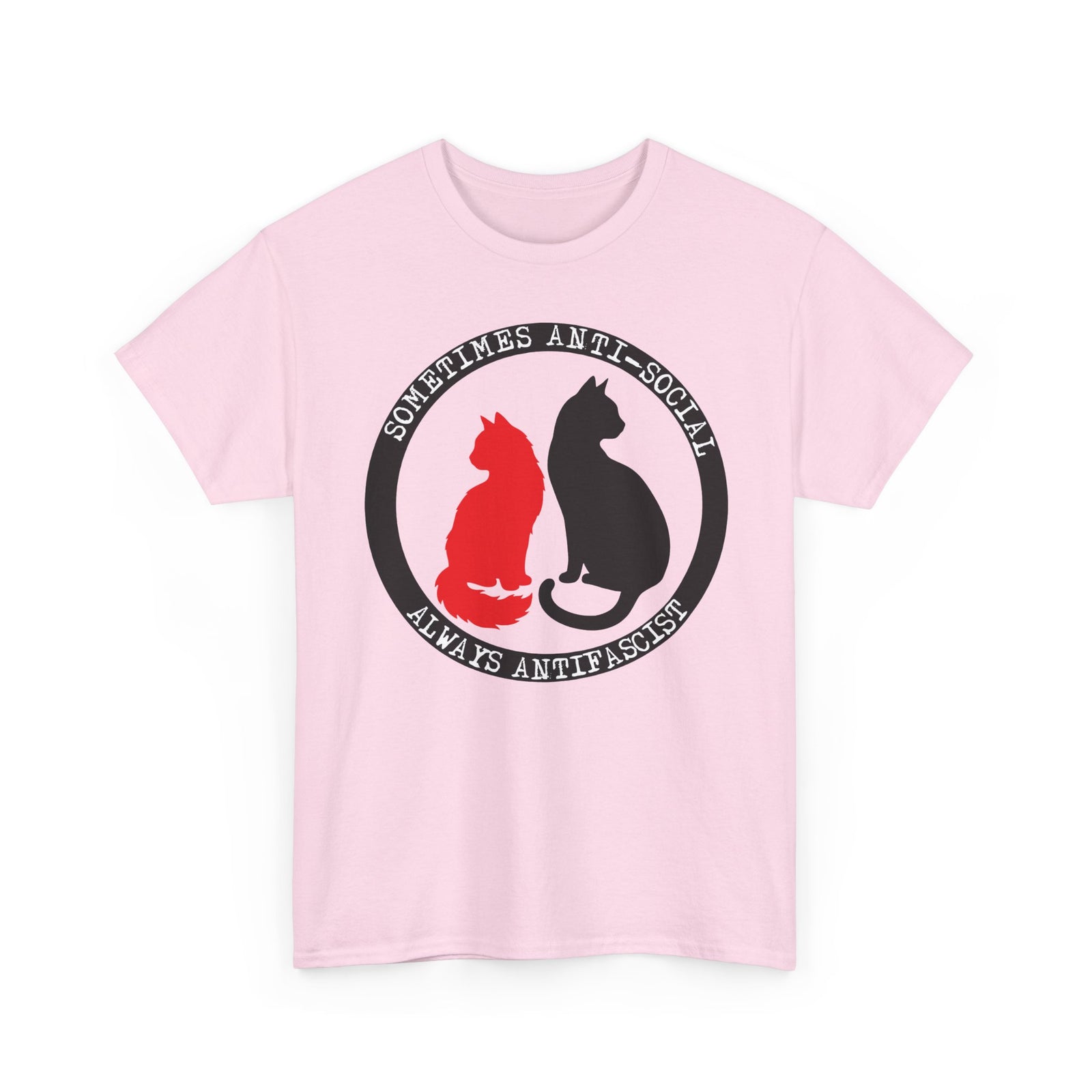 Sometimes Anti-Social, Always Antifascist T-Shirt